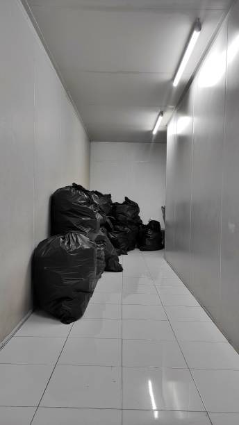 istock Black sacks contain of trash 1467025035
