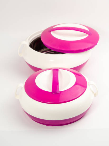 istock Thermos for food on a light background. 1467027246