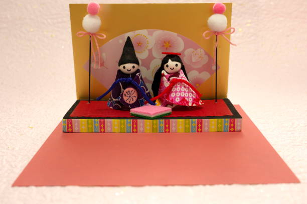 istock Hina doll decoration (Momo no Sekku) 1467033328