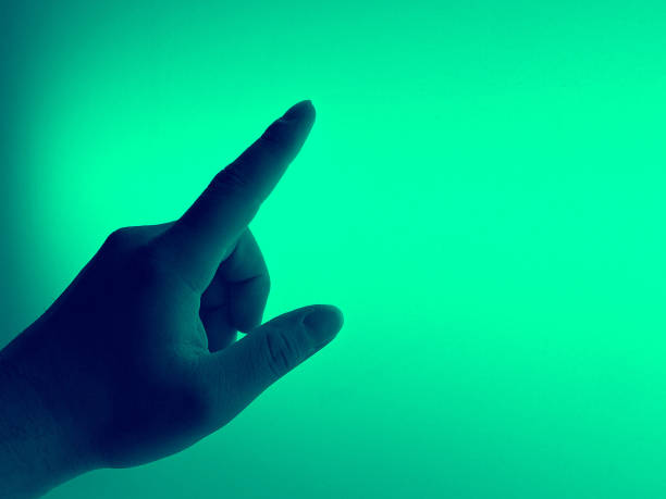 istock Abstract metaphorical images with human hand 1467040164
