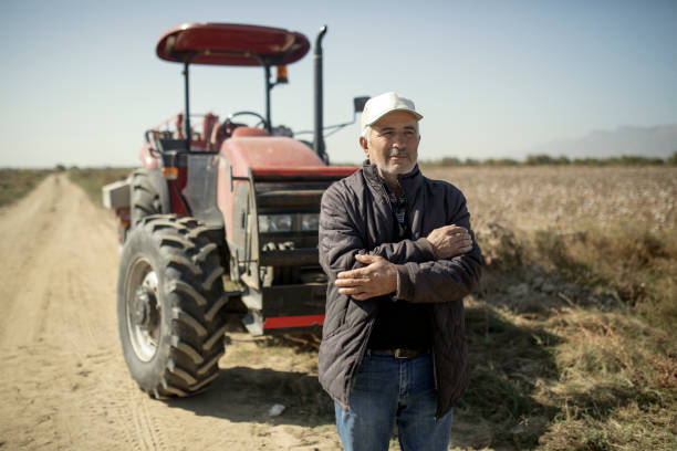 istock Portrait of Senior farmer 1467041911
