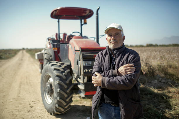 istock Portrait of Senior farmer 1467041955