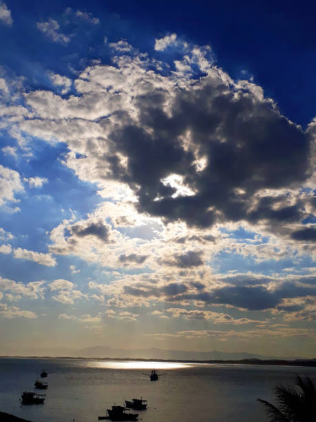 Late afternoon in guaratiba, photograph taken in rio de janeiro, in the year 2020