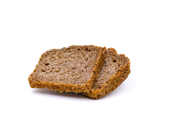 istock Two slices of bread isolated in the studio 1467061520