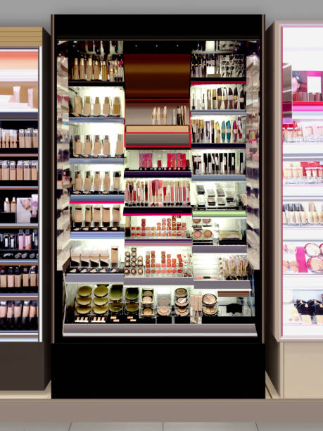 istock Beauty shop Cosmetics and Make up on shelf 1467071335
