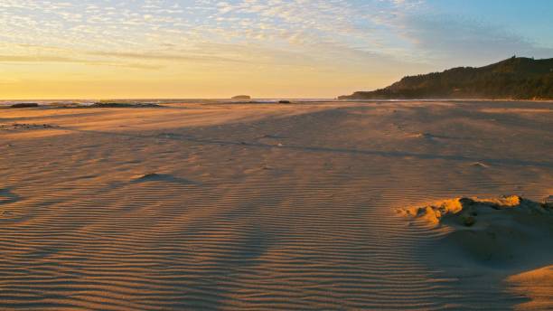 Oregon Coast Beach stock photo