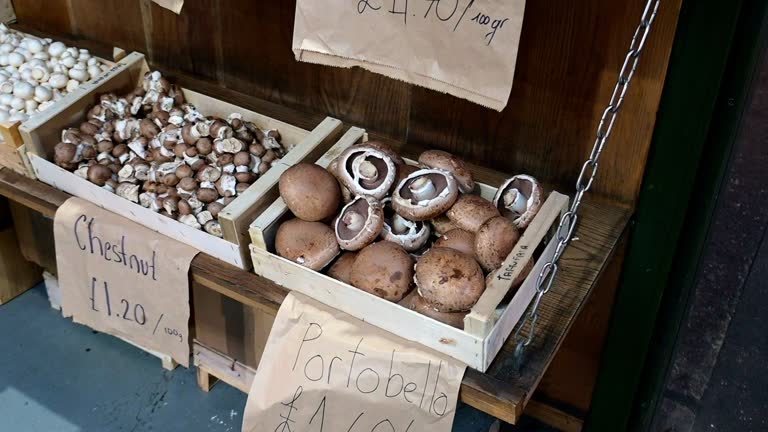 Organic fruit and vegetable farmer market . Small business