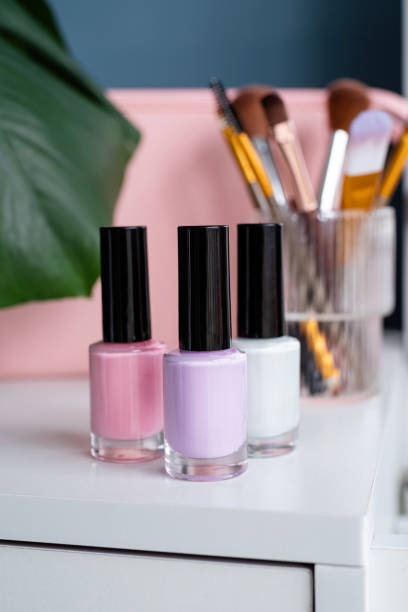 istock closeup of cosmetic products standing on dressing table 1467077250