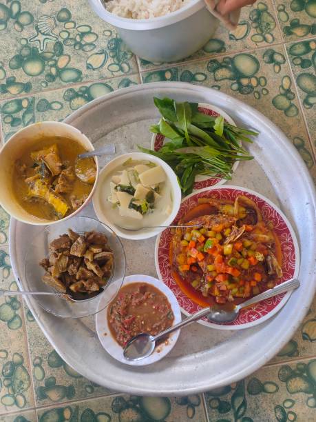 istock Set Talam Village Food 1467078793