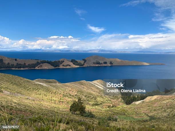 Titicaca Lake Island Of The Sun Isla Del Sol Bolivia Stock Photo - Download Image Now