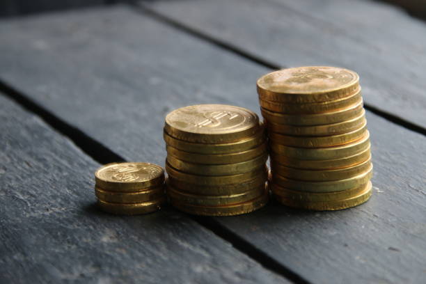 istock Income growth. Interest rate and dividend concept. 1467080670