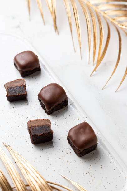 istock small pieces of  chocolate topping brownies 1467092319