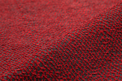 Textile, Red Textured Fabric, Textile Industry