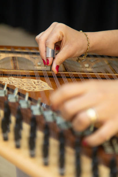 istock Female hand playing the 