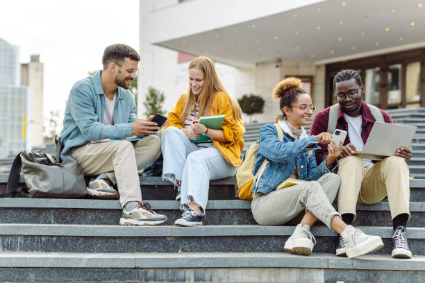 istock A group of University students hanging out after classes 1467113510