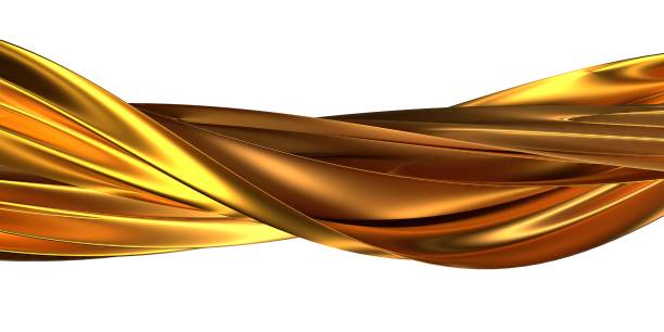 istock Isolated tornado cloth-like soft metal abstract dramatic modern luxury luxury 3D rendering graphic design elements backgrounds 1467114022