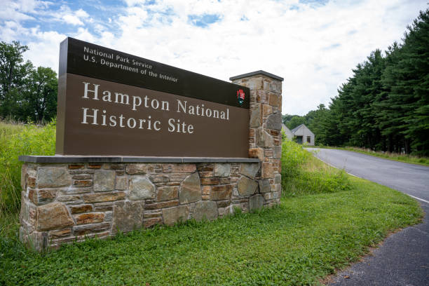 Hampton National Historic Site in Maryland Hampton National Historic Site in Maryland towson photos stock pictures, royalty-free photos & images