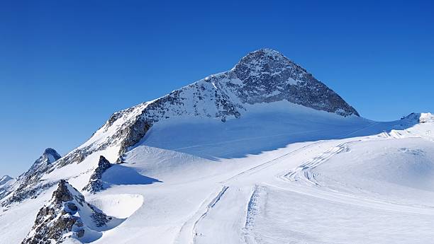 Hintertux Glacier stock photo