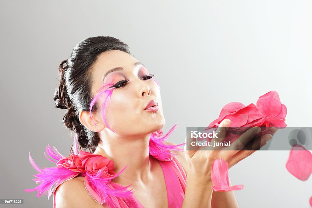 Розовый моды - Стоковые фото Дуть роялти-фри