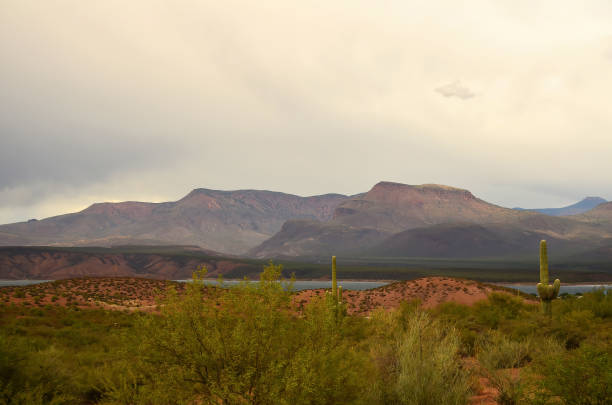 istock Cloudy day Roosevelt Lake Arizona 1467132354