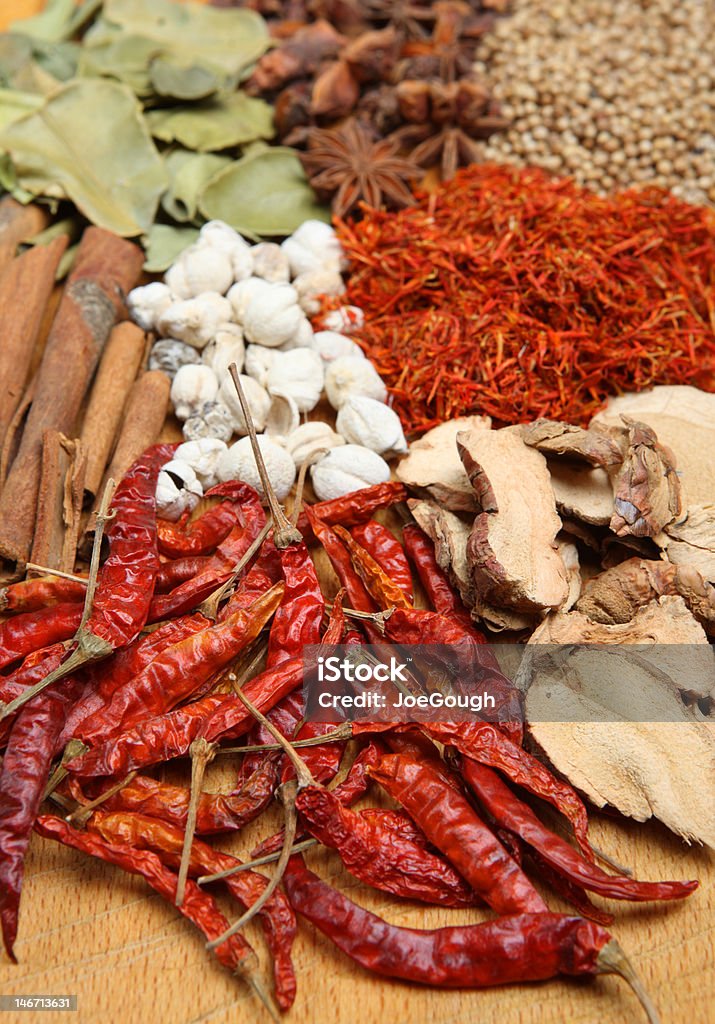 Indische Gewürze, getrocknete - Lizenzfrei Anis Stock-Foto