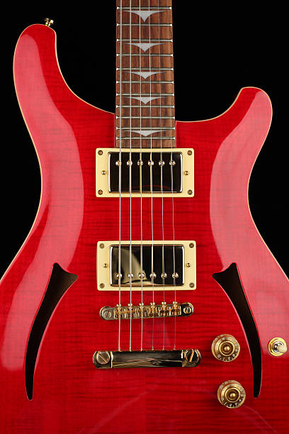 istock Electric Guitar, Semi-hollow body, Flamed Maple Red 146713772