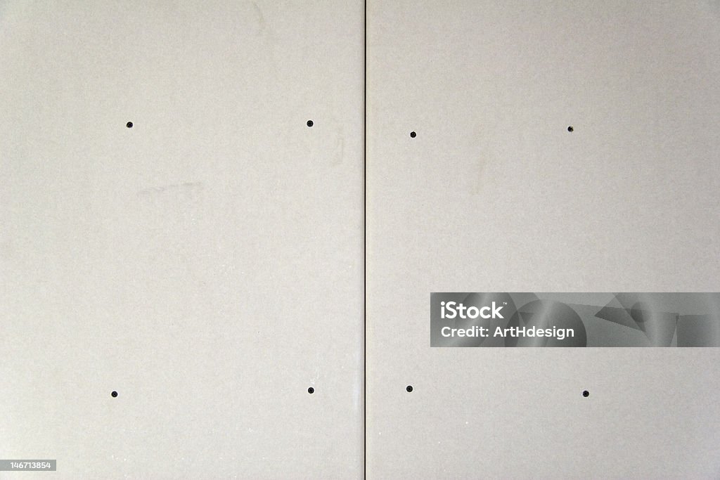 plasterboard parede - Foto de stock de Parafuso royalty-free