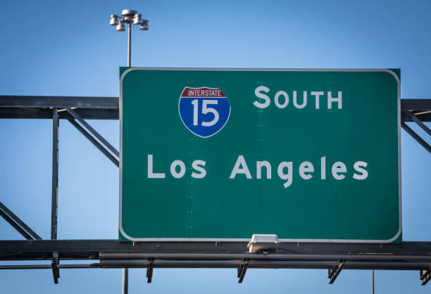 istock Los Angeles Highway Sign 1467141921