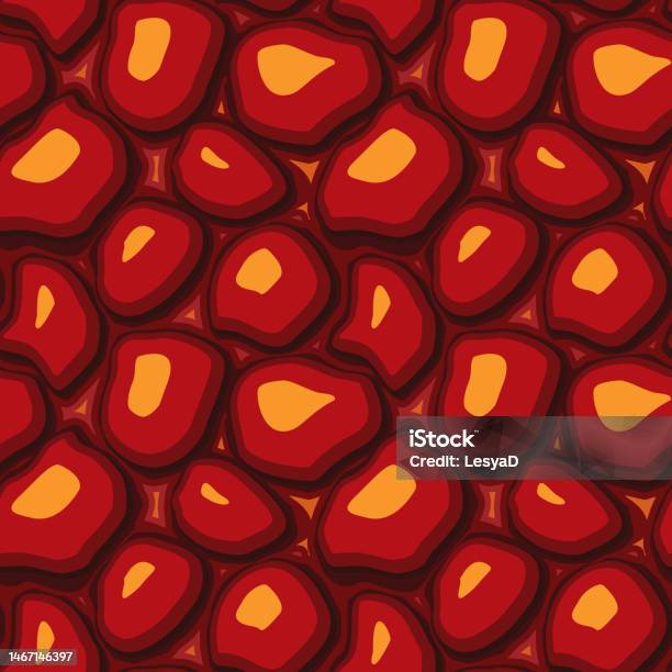 Textured Cartoon Object Cartoon Game Texture Lava Surface Seamless Pattern Game Asset Walls And ...