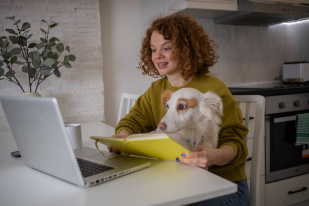 istock Woman working from home 1467146905