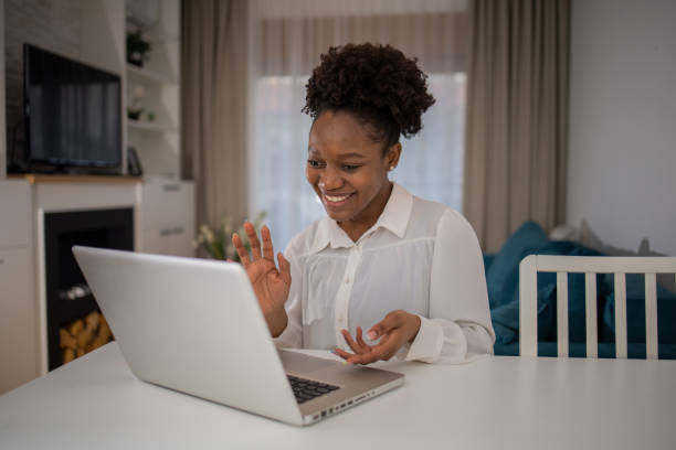 istock Woman working from home 1467146990