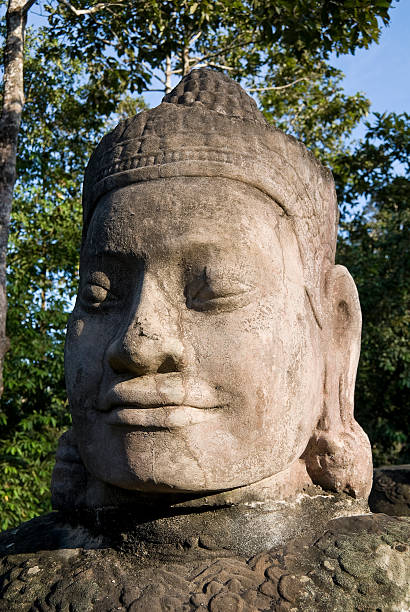 istock Face of Bayon 146715013
