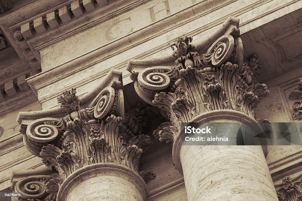 Fasada zewnątrz San Giovanni in Laterano Katedra - Zbiór zdjęć royalty-free (Antyczny)