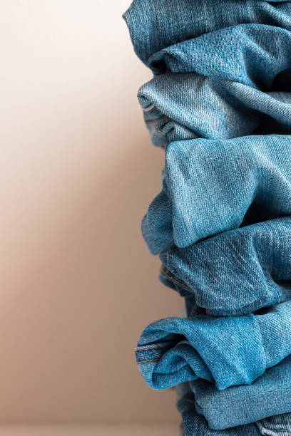 istock Jeans. Stylish clothes. Selective focus. Shopping time. 1467155109