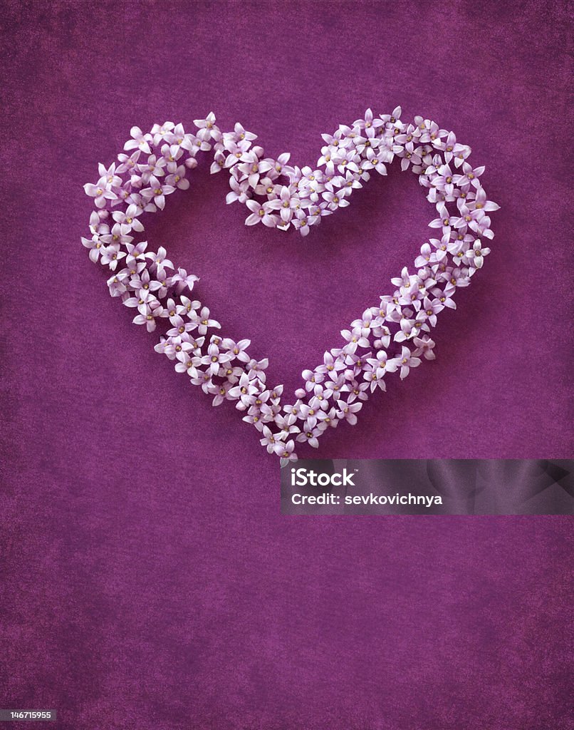 Forma de corazón Floral - Foto de stock de Amor - Sentimiento libre de derechos
