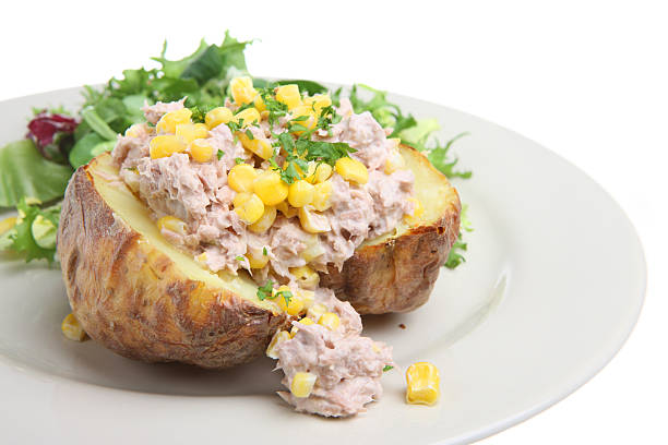 istock Baked Potato with Tuna 146716174