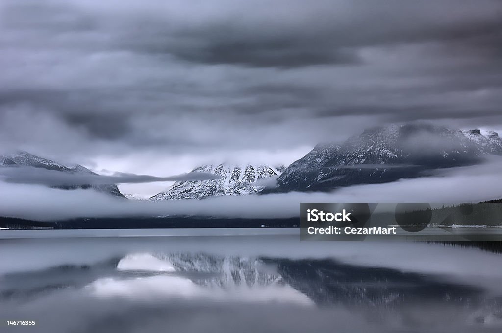 North 국가 - 로열티 프리 Lake McDonald - Montana 스톡 사진