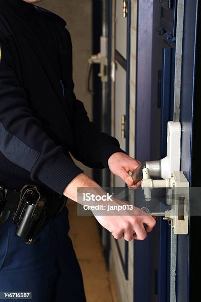 Zablokowany Do - zdjęcia stockowe i więcej obrazów Więzienie - Więzienie, Drzwi, Policja