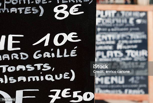 French Menu Stock Photo - Download Image Now - Menu, Abstract, Bar - Drink Establishment