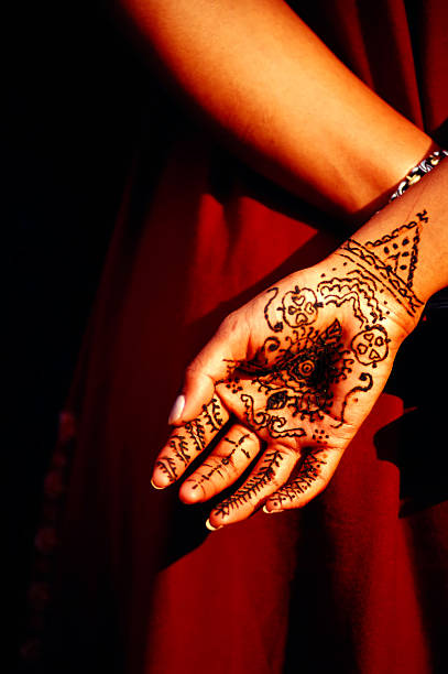 istock henna hand painting 146717848