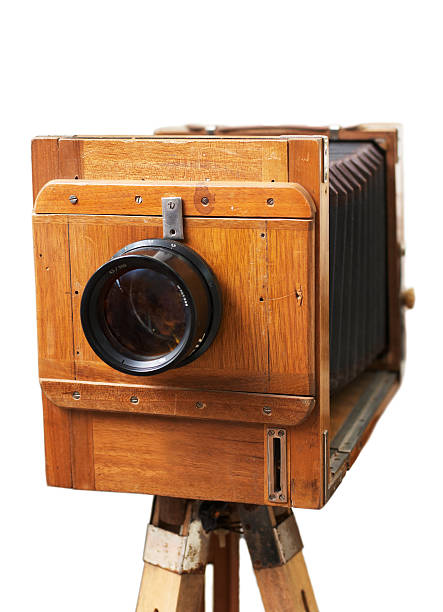 istock Old rarity photographic camera 146718177