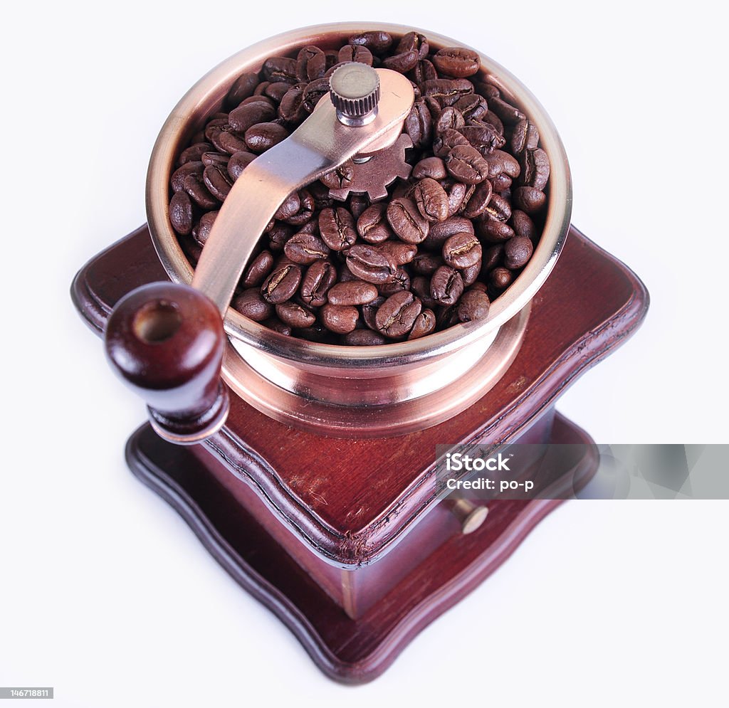 grinder coffee grinder Black Color Stock Photo