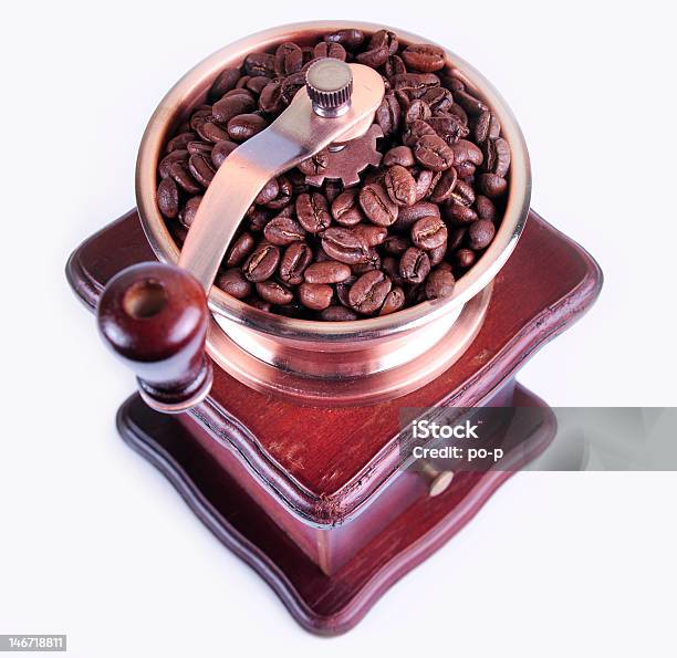 Grinder Stock Photo - Download Image Now - Black Color, Coffee Grinder, Directly Above