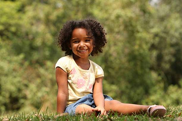 African American Child stock photo