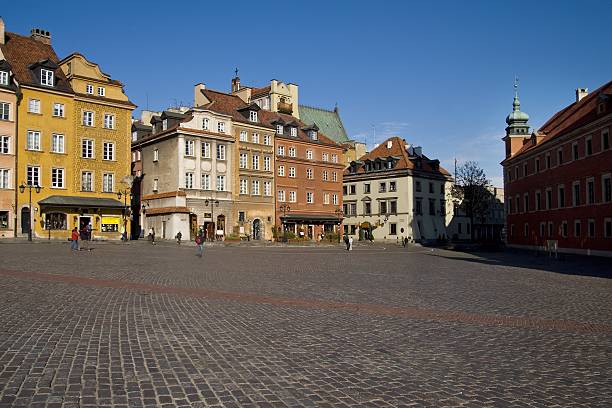 istock Warsaw old town architecture 146719515