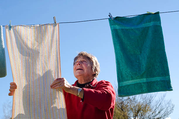 istock lady and washing line 146720381
