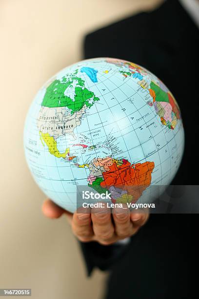 Globe In Hand Stock Photo - Download Image Now - Business, Care, Concepts