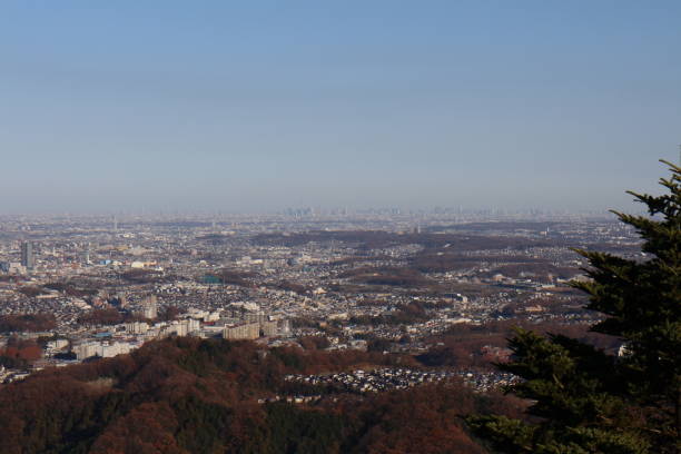 istock Tokyo city viewed from Mount Takao 1467208745