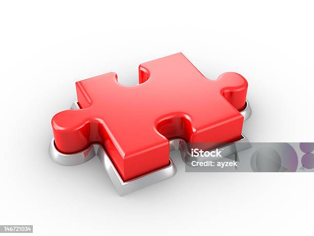 Leere Puzzle Knopf Stockfoto und mehr Bilder von Dreidimensional - Dreidimensional, Geduldsspiel, Puzzle