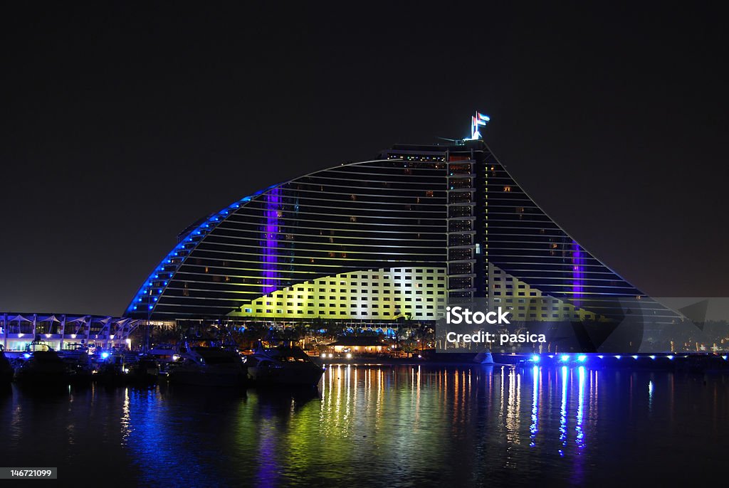 Hôtel de la plage de Jumeirah - Photo de Architecture libre de droits